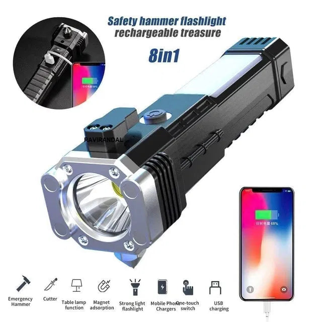 🔦 Portable Rechargeable LED Torch