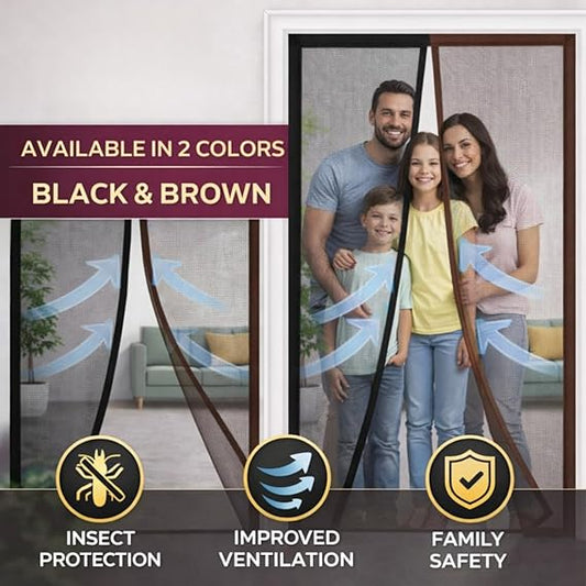 Magnetic Mosquito Door Net