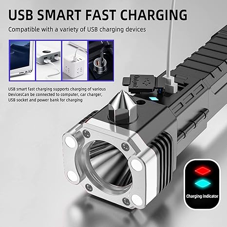 🔦 Portable Rechargeable LED Torch