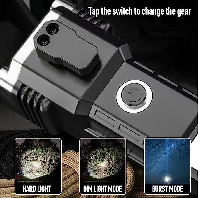 🔦 Portable Rechargeable LED Torch